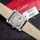 Replica Cartier Tank Watch SS White Roman Diamond Face Leather Watch (7)_th.jpg